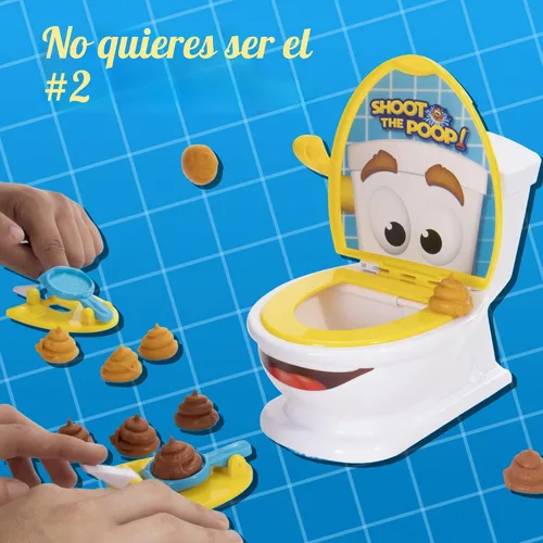 Vista 6 de Brybelly Shoot The Poop - El juego original de inodoro parlante para niños y familias - Divertido juego de lanzamiento de caca de acción rápida