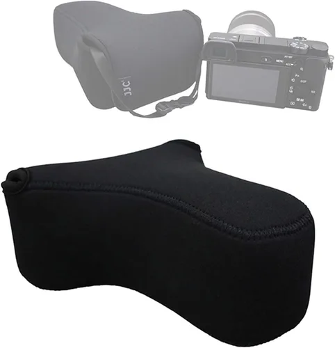 Vista 13 de JJC Funda de neopreno ultra ligera en negro para cámara, compatible con X-E4 X-T30 II X-T30 X-T20 X-T10 + lentes prime cortas, 18mm F1.4/ 27mm F2.8