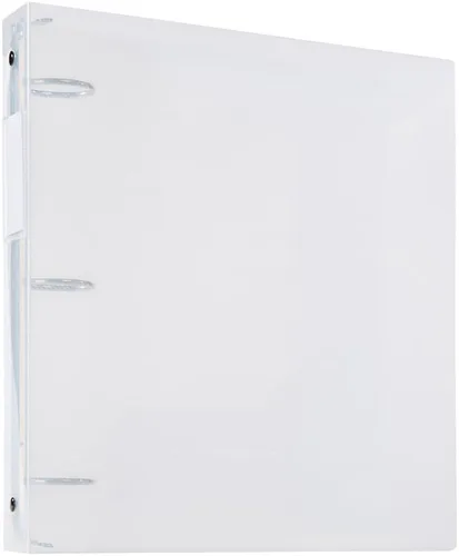 Vista 2 de Filexec Products 50297-64223 - Carpeta transparente de 3 anillos de 1 pulgada, paquete de 2