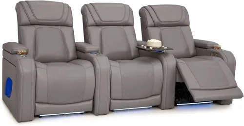 Vista 47 de Seatcraft Caliente Asiento de cine en casa Tabaco Sillón Individual