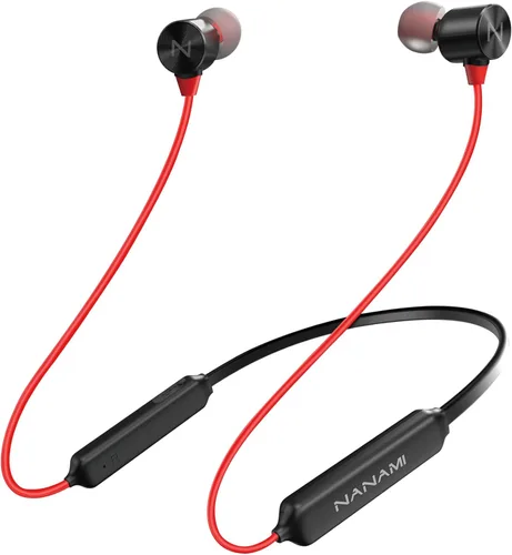 Vista 9 de Auriculares inalámbricos NANAMI, auriculares Bluetooth actualizados, resistencia al agua IPX7, auriculares intrauditivos con micrófono, banda