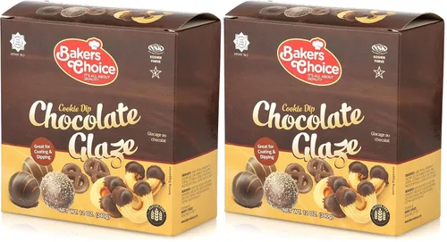 Vista 10 de Glaseado de glaseado de chocolate, 12 onzas, chocolate derretido para microondas para moldes, para decorar y sumergir pasteles, galletas y pretzels