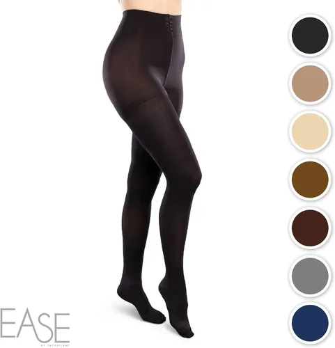 Vista 2 de Ease - Pantimedias opacas de apoyo para mujer, 20-30 mmHg, medias de compresión graduada moderada