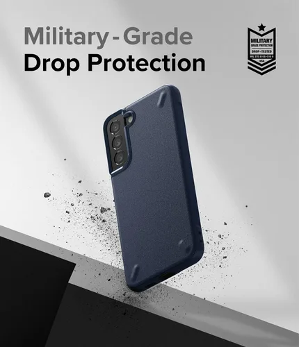 Vista 5 de Ringke Onyx - Funda compatible con Samsung Galaxy S22 Plus 5G (2022), resistente a los golpes, antideslizante, TPU delgada funda delgada para marino