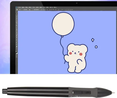 Vista 5 de Rotuladores Stylus, Universal Sensitive 8192 Nivel Sensible a la Presión Estilista Activa Bolígrafo de Dibujo para Escribir para Huion
