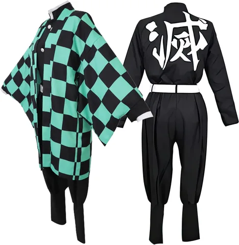 Vista 2 de Anime Cosplay Costume Kimono for Adult Robe Cosplay Dress Uniform Full Cosplay Set Halloween Christmas Cloak Outfit