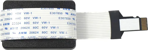 Vista 2 de HQRP TF Micro SD to SD Card Male to Female Extension Cable Adapter Flexible Extender for 3D Printer, Car, GPS, TV, DVD, DVR, LED/LCD Screen, Mobile
