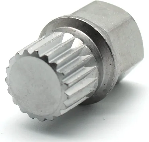 Vista 18 de TMAX Abc0/10Pt Bloqueo de rueda Lugnut antirrobo Tuerca Tornillo Eliminación de llave Socket S3057 para Vw Audi