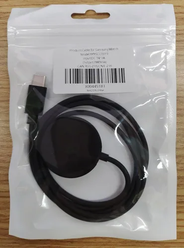 Vista 7 de Cable USB C compatible con Samsung Galaxy Watch 7/Ultra 2025/6/6 Classic/5/5 Pro/4/4 Classic/3/Fe/Active2/Active Base de carga inalámbrica