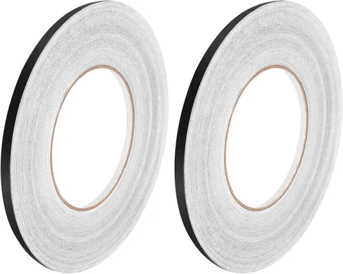 Vista 9 de uxcell 2 calcomanías autoadhesivas de papel de aluminio de 0.2 pulgadas x 164 pies para decoración de huecos, tira de cinta adhesiva impermeable