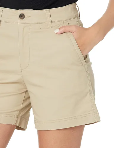 Vista 3 de GAP Pantalones cortos caqui de 5" para mujer