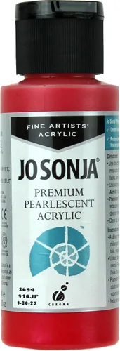 Vista 12 de Jo Sonja Premium Pearlescent - Azul