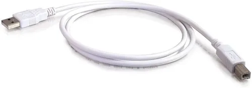Vista 2 de C2G 13400 Cable USB 2.0 A a B, 9.84 pies (9.8 ft), color blanco