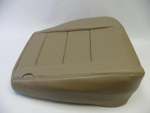 Vista 4 de 2002 a 07 para Ford F-250 Lariat Driver & Passenger Bottom Fundas de asiento de cuero TAN