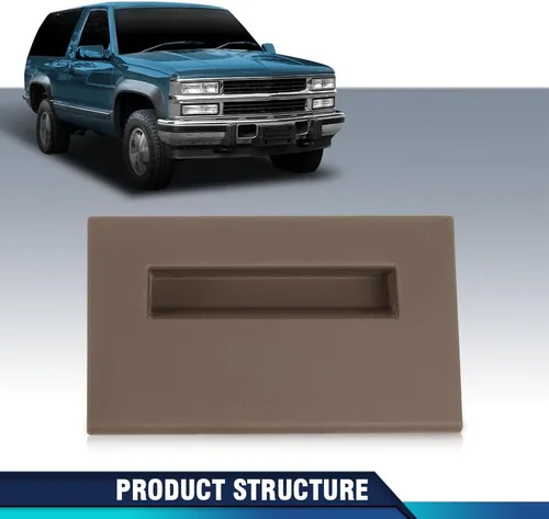 Vista 2 de PIT66 Cubierta de panel de fusibles del salpicadero Compatible con camiones Chevy & GMC 1988-1994 / Se adapta a Chevy Blazer GMC Yukon Suburban