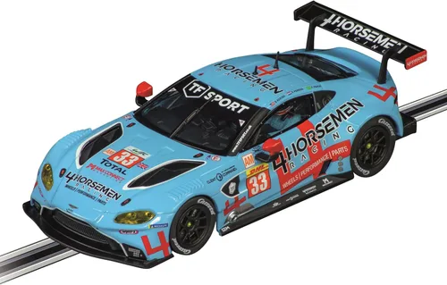 Vista 2 de Carrera 27743 Aston Martin Vantage GTE TF Sport 4 Horsemen Racing No. 33 Escala 1:32 Ranura analógica Coche Carreras Vehículo Evolución Ranura Car