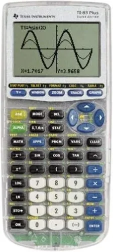 Vista 3 de Calculadora Texas Instruments TI-83-Plus Silver Edition