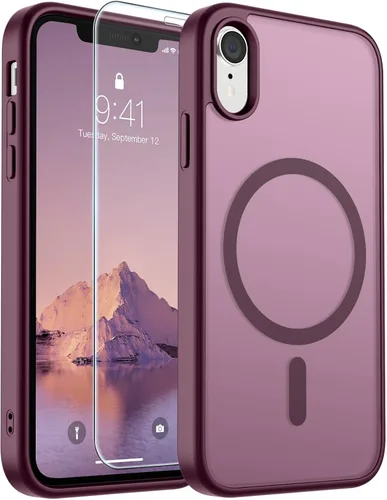 Vista 132 de SUPFINE Funda magnética para iPhone SE 2022 (3ª)/2020 (2ª), iPhone 8 (compatible con MagSafe) (protección contra caídas de grado militar), funda