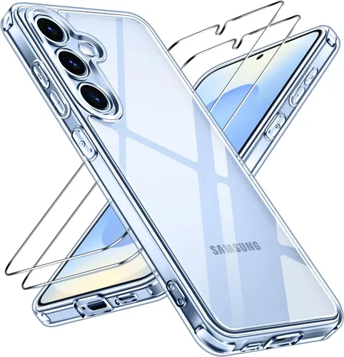 Vista 22 de ivoler Estuche 3 en 1 para iPhone 17 de 6.3" 2025 con 2 protectores de pantalla de vidrio templado [Protección de grado militar], parte trasera