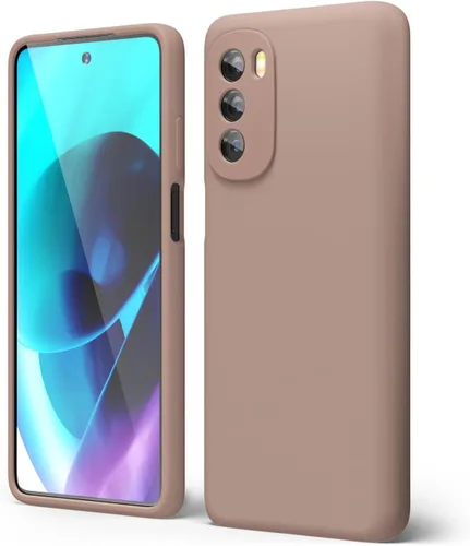 Vista 32 de oakxco para Motorola Moto G Stylus 5g 2021 Funda de teléfono de silicona líquida, delgada y suave, de goma de caucho, TPU, cubierta simple y lisa