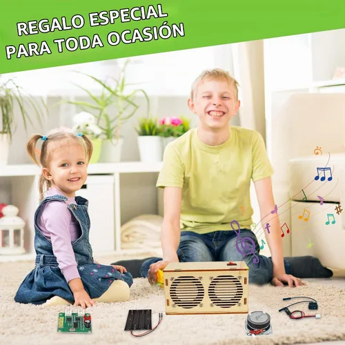 Vista 3 de DIY Bluetooth Speaker Kit -STEM Kits Science Project for Boys Teens 8-12-14