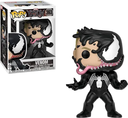 Vista 2 de Marvel POP Venom - Figura de vinilo Venomized Eddie Brock Funko Pop! (paquete con funda protectora compatible con Pop Box), multicolor, 3.75 pulgadas