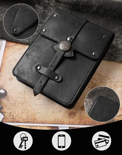 Vista 4 de 5 accesorios de disfraz de cinturón medieval, correa renacentista, rana espada para vikingo, Halloween, cosplay