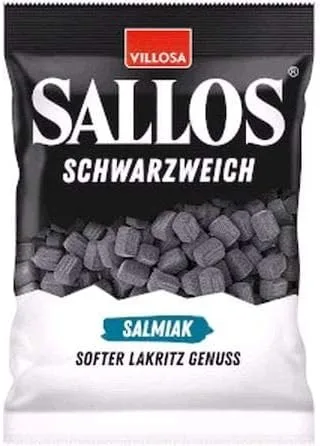 Vista 3 de Villosa Sallos Schwarzweich Salmiak vegano suave - 2