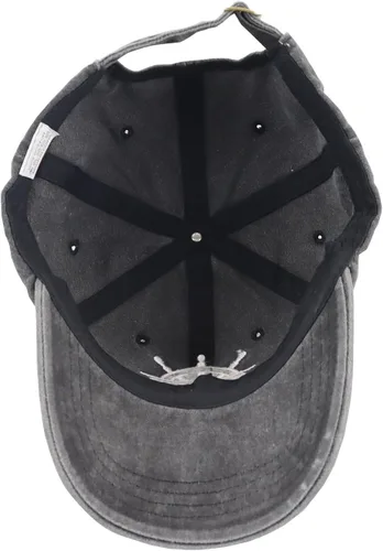 Vista 5 de Gorra de capitán para hombres y mujeres, bordada, ajustable, de algodón lavado, para exteriores, barco, béisbol