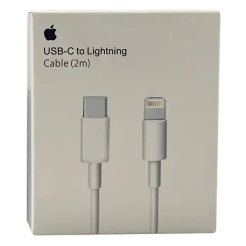 Vista 3 de Cable Iphone 2 Metros USB C Carga Rapida Tipo C Lightning