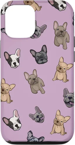 Vista 28 de Linda funda de teléfono Bulldog francés para iPhone 17