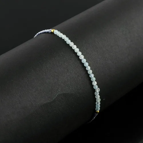 Vista 29 de Thecraftman - Pulsera trenzada de cuentas naturales, cristales energéticos, regalo para ella, pulsera de protección de hilo trenzado de mano