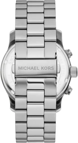 Vista 19 de Michael Kors Runway - Reloj cronógrafo de acero inoxidable para hombre con correa de acero o silicona
