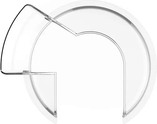 Vista 7 de Protector de Vertido para Tazón de Batidora KitchenAid de 4.5-5 Cuartos de Galón (Acero Inoxidable, Vidrio, Cerámica) - Protector contra