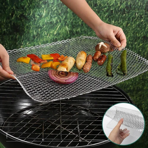 Vista 8 de Cubierta para Parrilla, Cubiertas de Parrilla BBQ Desechables, Paquete de 10 Cubiertas para Parrilla para Parrilla al Aire Libre, Forros de Parrilla