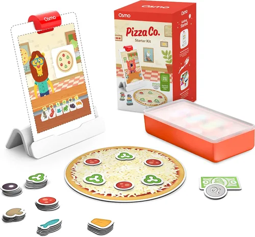 Vista 8 de Osmo - Juego Pizza Co. - Edades 5-12 - Habilidades de comunicación y matemáticas empresariales - Para iPad y tableta Fire (se requiere base) Osmo