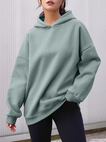 Vista 27 de AUTOMET Sudaderas con capucha de gran tamaño para mujer, sudaderas de forro polar con capucha 2024, ropa de otoño, trajes de moda, suéter de invierno