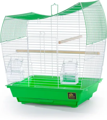 Vista 10 de Prevue Pet Products South Beach Wave Top - Jaula para pájaros, verde lima (SP50081)