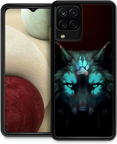 Vista 26 de CARLOCA Funda compatible con Samsung Galaxy S23 Plus, diseño gráfico de identidad negro espiritual lobo, a prueba de golpes, antiarañazos