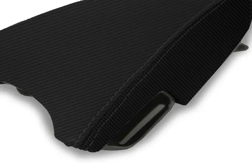 Vista 4 de Tapa para consola central (fibra de carbono, para Hyundai Azera, 2012-2017), color negro