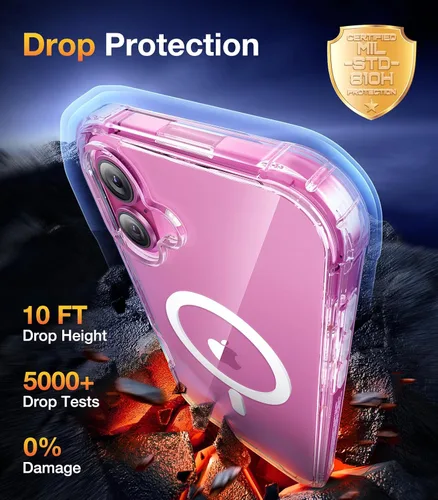 Vista 399 de DIACLARA - Funda transparente compatible con iPhone XR 6.1 pulgadas 2018