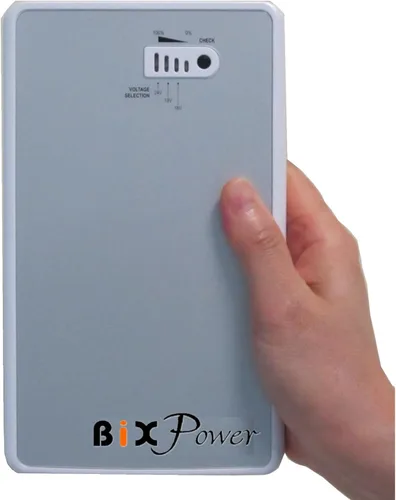 Vista 3 de Pack de batería recargable BiXPower, alta capacidad de 96 watt hora (o 26.000 micro amperios). multi salidas (5V, 9~12V, 16V/19V/24V) - BiXPower BP90