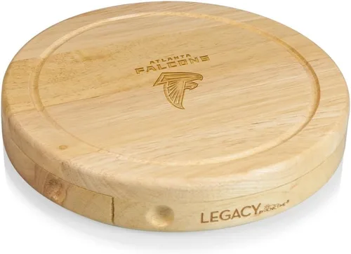 Vista 16 de Picnic TIME NFL Brie Cheese Board and Knife Set - Charcuterie Board Set - Wood Cutting Board