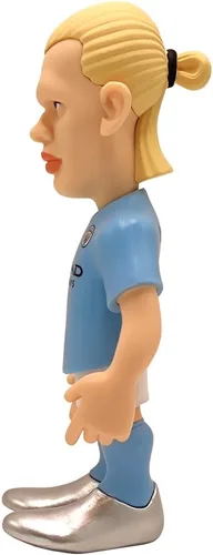 Vista 4 de MINIX FIGURINAS COLECCIONABLES – Erling Haaland, Oficial Manchester City, Figura Deportiva Coleccionable de 12 cm, Regalo Único de Fútbol para Todas