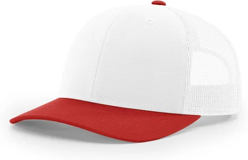 Vista 62 de Richardson 112 Gorra de Camionero - Gorra Snapback Ajustable Premium - Gorras Richardson en Blanco de Seis Paneles Estructurados Árbol real Max 7
