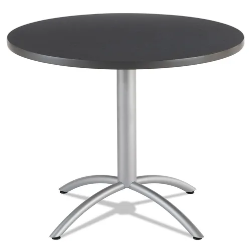 Vista 4 de Iceberg Cafeworks mesa de acero resistente para café, de 36"., Gris, 1