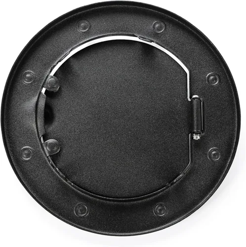 Vista 3 de Rugged Ridge 11229.05 puerta de tapa de gas negra sin traba texturada para Jeep Wrangler JK/JKU