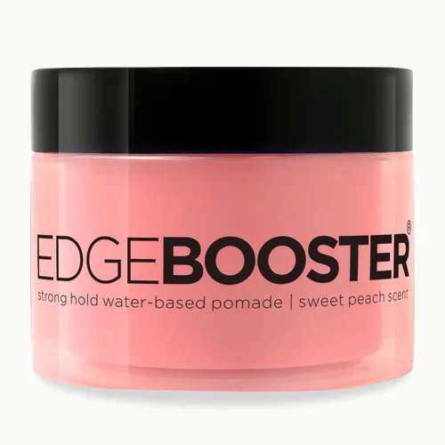 Vista 6 de Edge Booster Style Factor Strong Hold Pomada a base de agua - Excelente para domar las puntas y trenzar el cabello (fresa, 3.38 onzas)