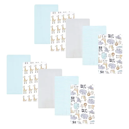 Vista 231 de Hudson Baby - Paños unisex de franela de algodón para bebé, avión, talla única