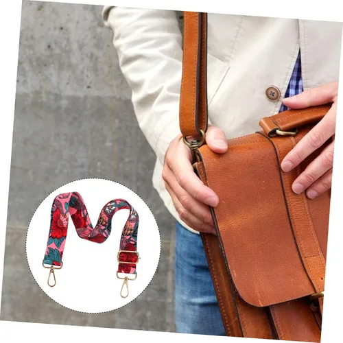 Vista 5 de EXCEART 8 pcs Backpack Straps Crossbody Purse Strap Crossbody Bag Strap Crossbody Tote Bag Handbag Strap Retro Bag Belt Adjustable Bag Strap